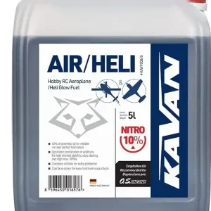 Łatwy zwrot Mieszanka do modeli lotniczych Kavan Air/Heli 10% 5L
