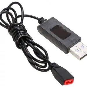 Bestseller Ładowarka LiPo 3.7V USB Wtyk czerwony Syma do X5HC X5HW