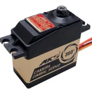 Serwo MKS BLS6650 (Gimbalowy, Obrót 360+, Niskie luzy i gładka praca, 6V, 0.12s/60) Dodaj do koszyka