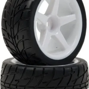 Premium Koła tylne VTEC 1/10 Off-Road Buggy -Racing Slick- wheel pre-mounted 2szt