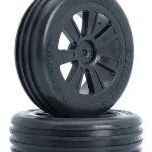 Szybka wysyłka Koła VTEC GROOVE 2WD PRE-GLUED TYRE FRONT Buggy 1:10 2 szt.