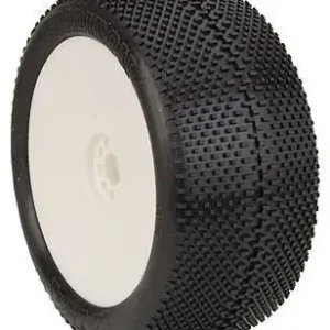 Nie przegap Koła Truggy Evo Gridiron (Super Soft) Pre-Mounted White 1:8 2 szt.